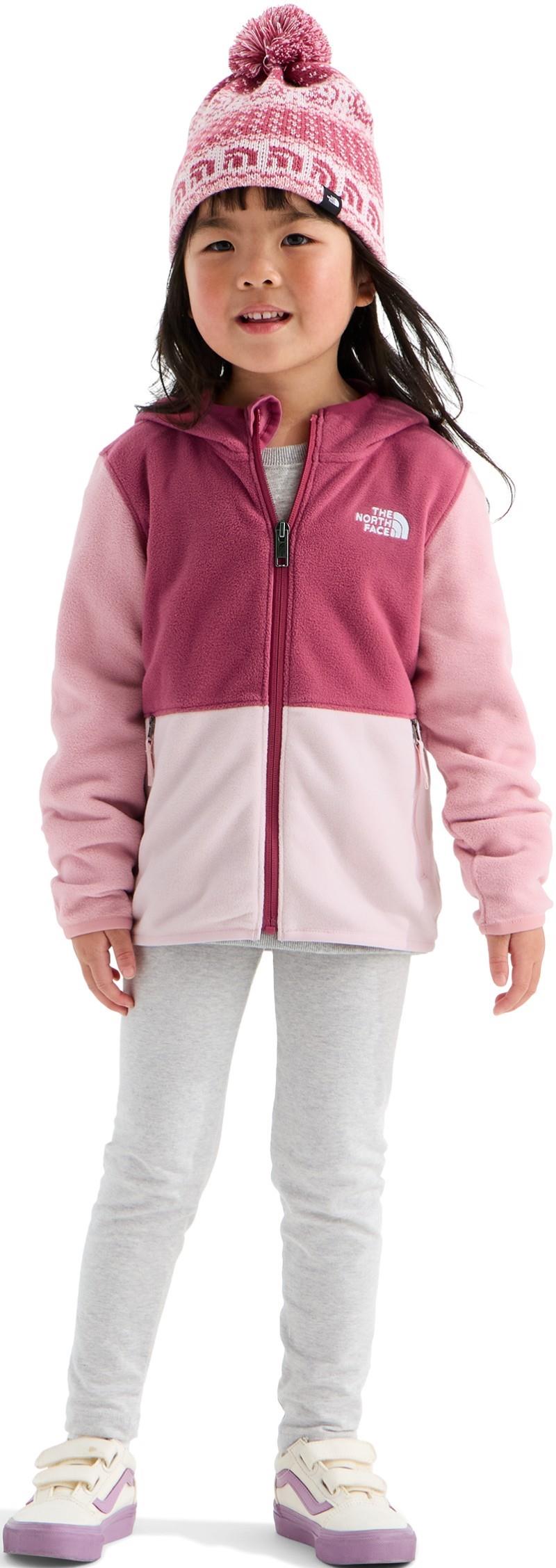 Glacier Full Zip Hoodie - Kids - fermented clay / pale blossom / primrose 1