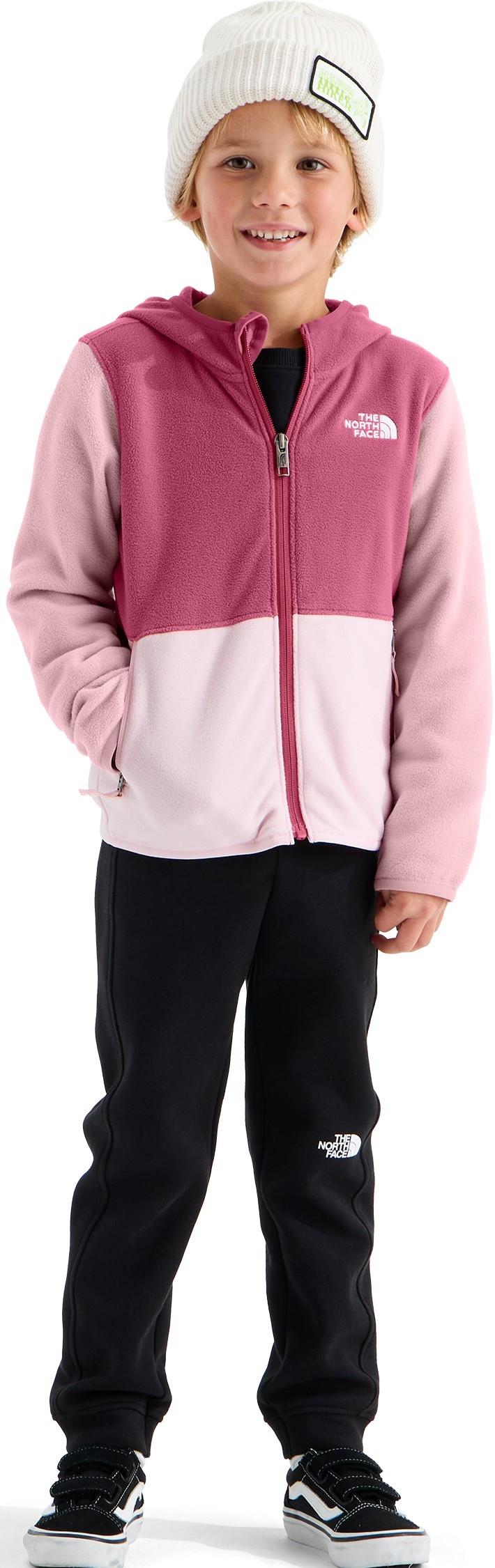 Glacier Full Zip Hoodie - Kids - fermented clay / pale blossom / primrose 1