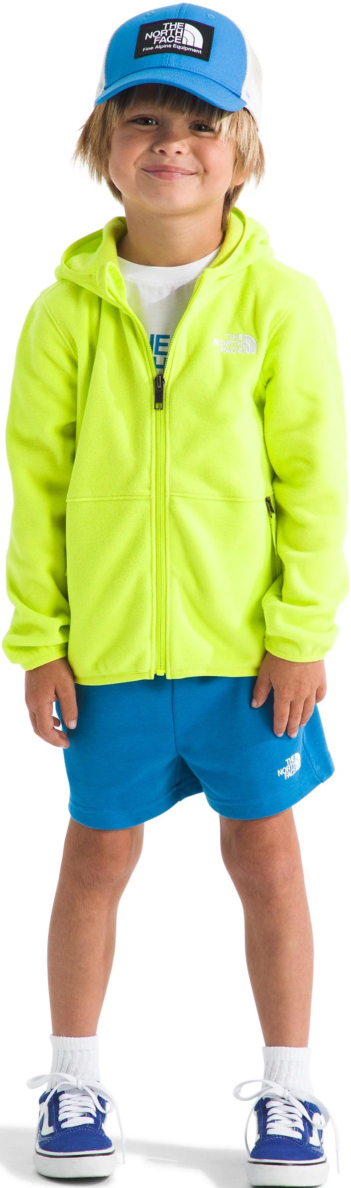 Glacier Full Zip Hoodie - Kids - fizz lime 1