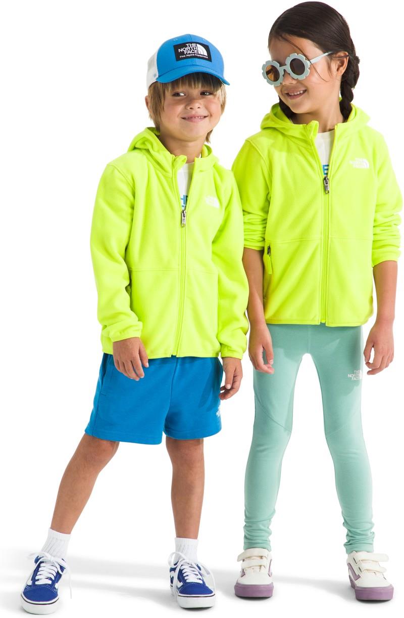 Glacier Full Zip Hoodie - Kids - fizz lime 1