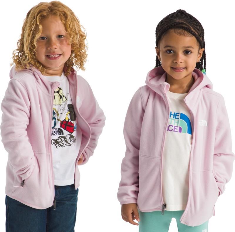 Glacier Full Zip Hoodie - Kids - pale blossom 1