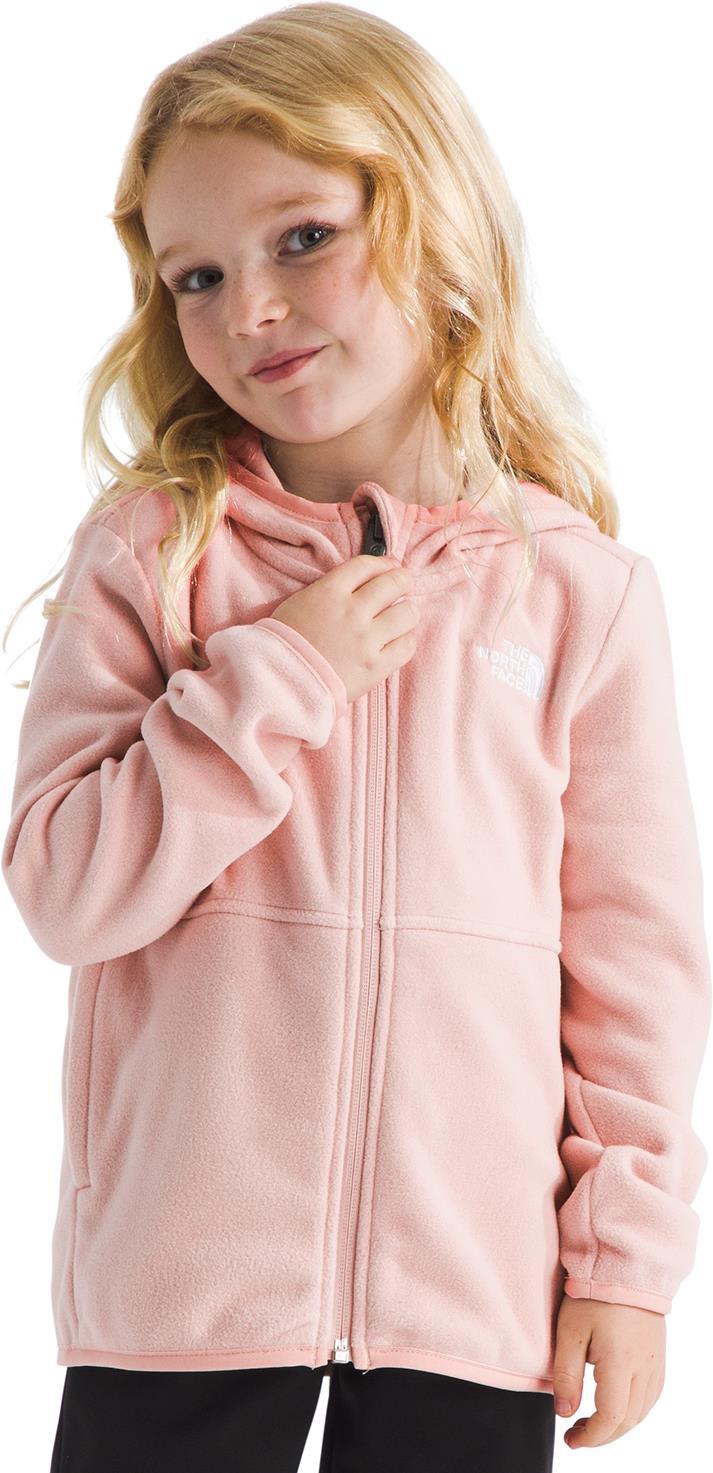 Glacier Full Zip Hoodie - Kids - pink moss 1