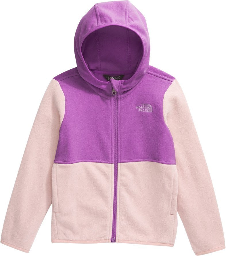 Glacier Full Zip Hoodie - Kids - pink moss / grape 1