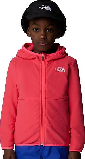 Glacier Full Zip Hoodie - Kids - radiant poppy 1