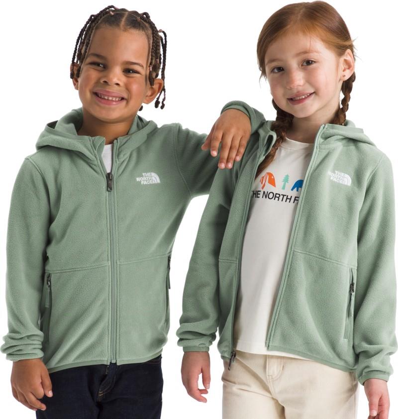 Glacier Full Zip Hoodie - Kids - slate moss 1