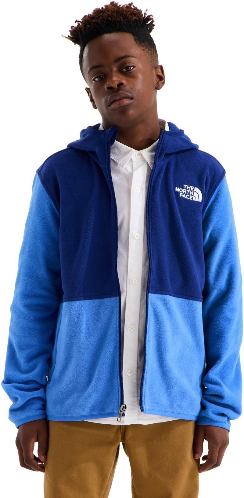 Glacier Full Zip Hoodie - Teen - bold blue / active blue 1