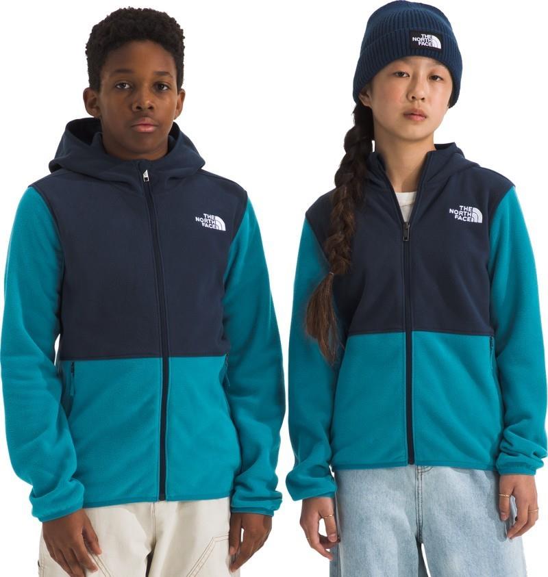 Glacier Full Zip Hoodie - Teen - dusk blue / summit navy 1