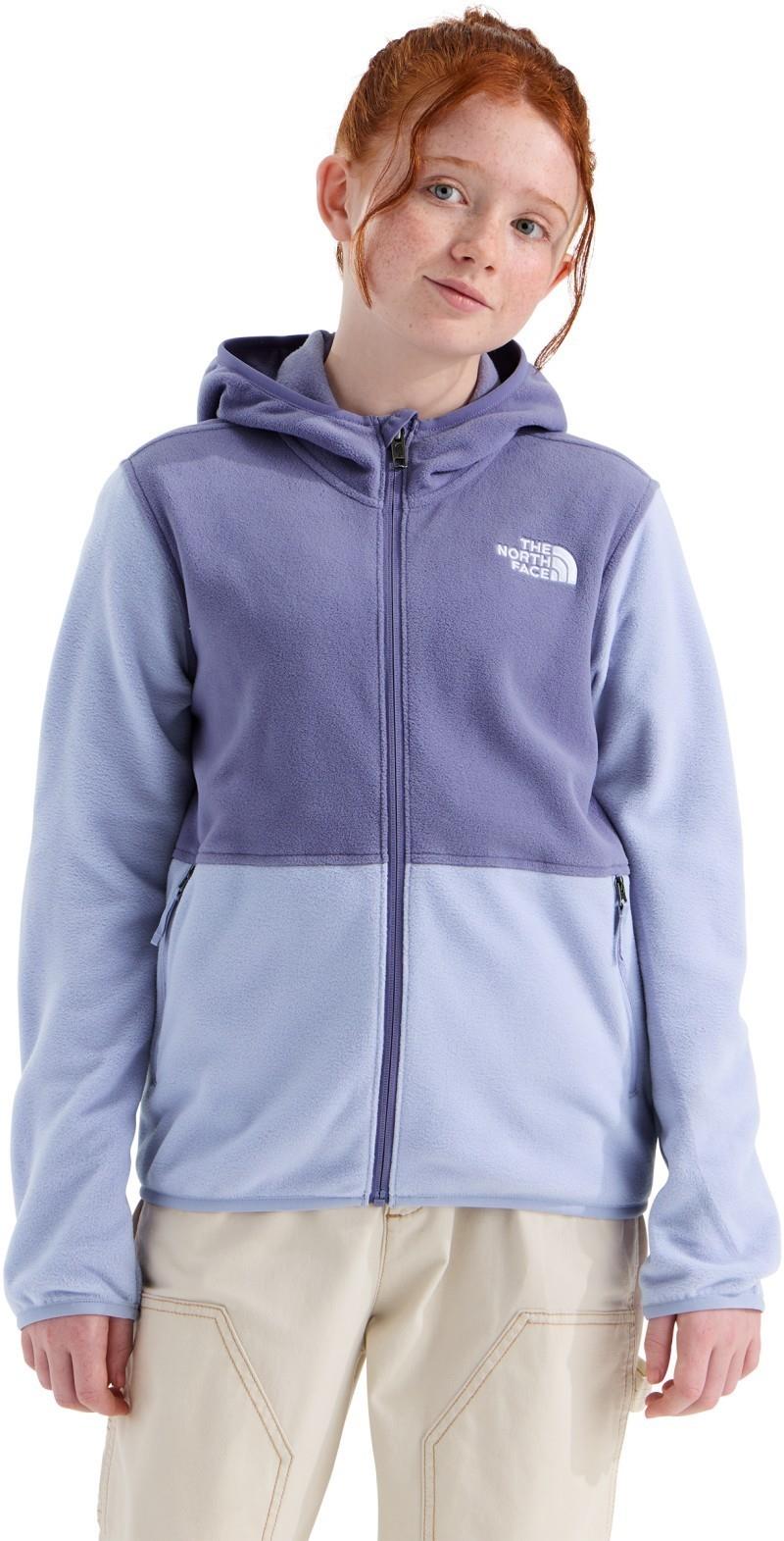 Glacier Full Zip Hoodie - Teen - grounded plum / pale plum 1