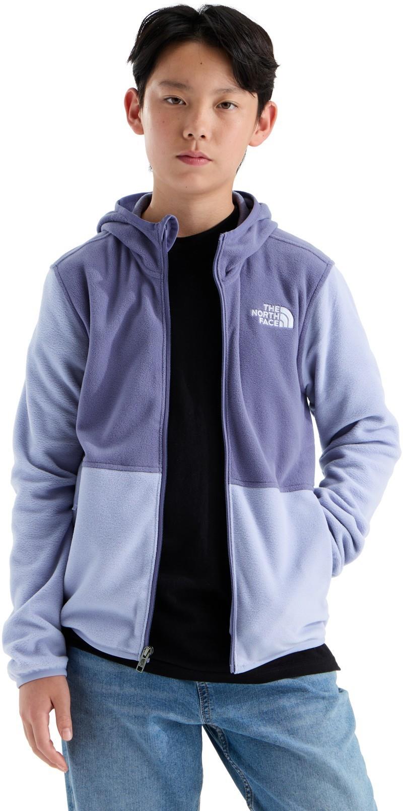 Glacier Full Zip Hoodie - Teen - grounded plum / pale plum 1