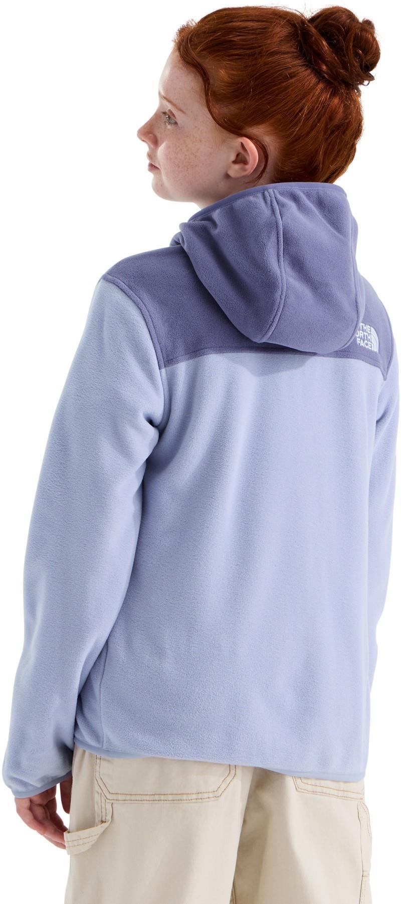 Glacier Full Zip Hoodie - Teen - grounded plum / pale plum 1