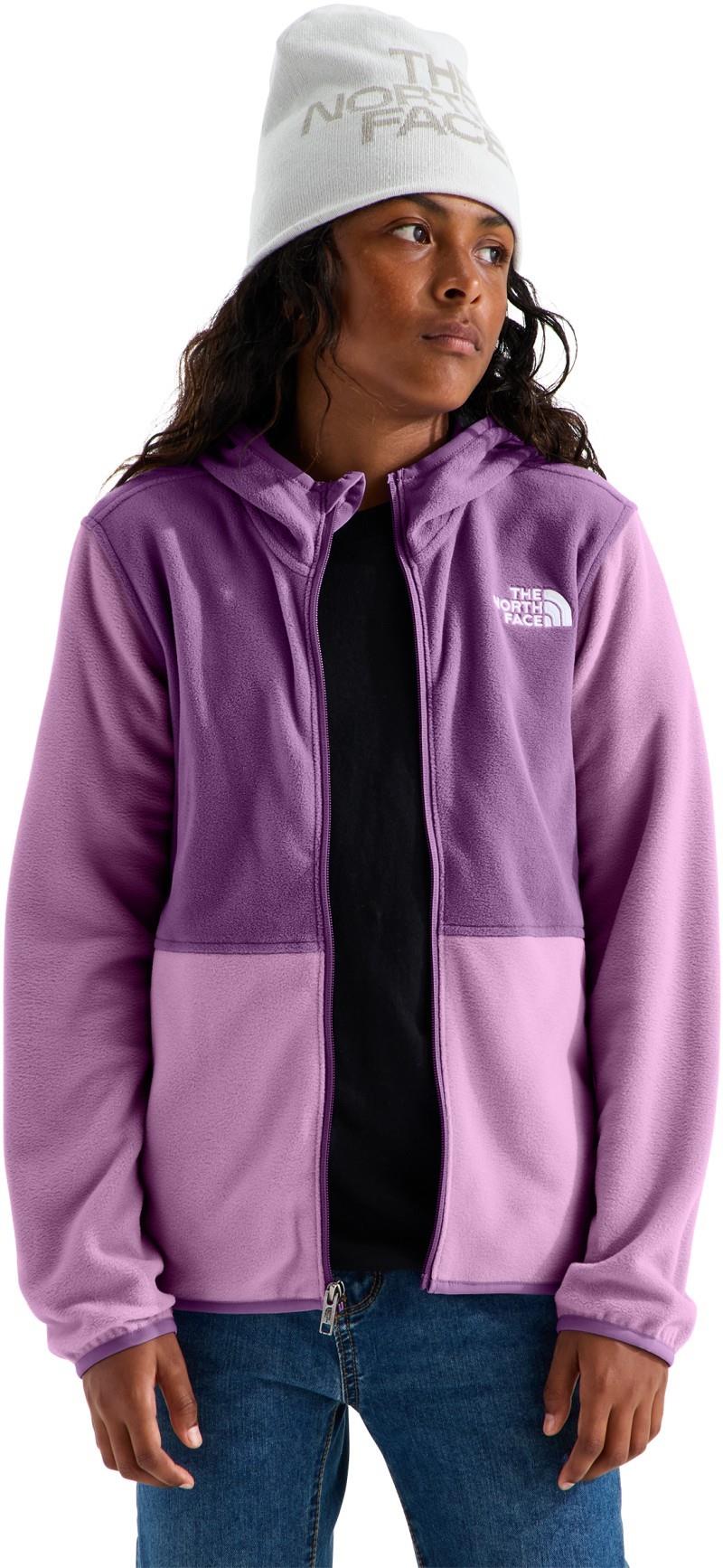 Glacier Full Zip Hoodie - Teen - hushed lavender / chroma purple 1