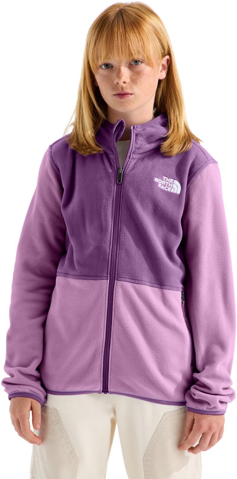 Glacier Full Zip Hoodie - Teen - hushed lavender / chroma purple 1