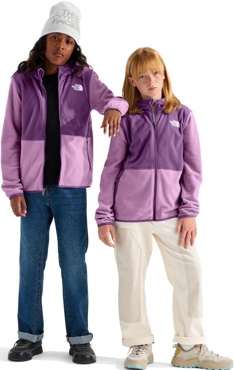 Glacier Full Zip Hoodie - Teen - hushed lavender / chroma purple 1