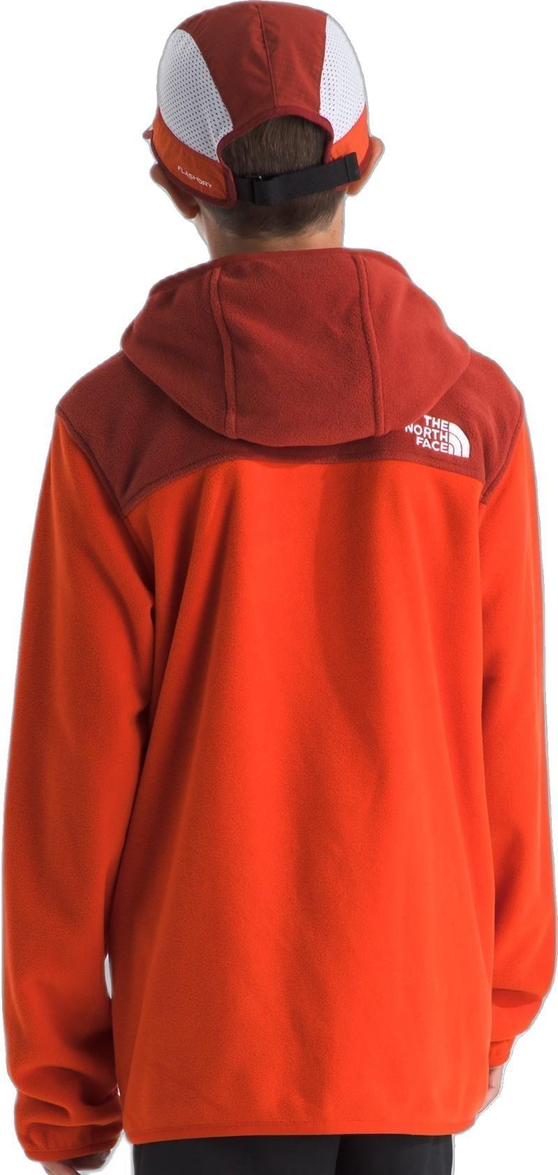 Glacier Full Zip Hoodie - Teen - lava red / iron clay 1