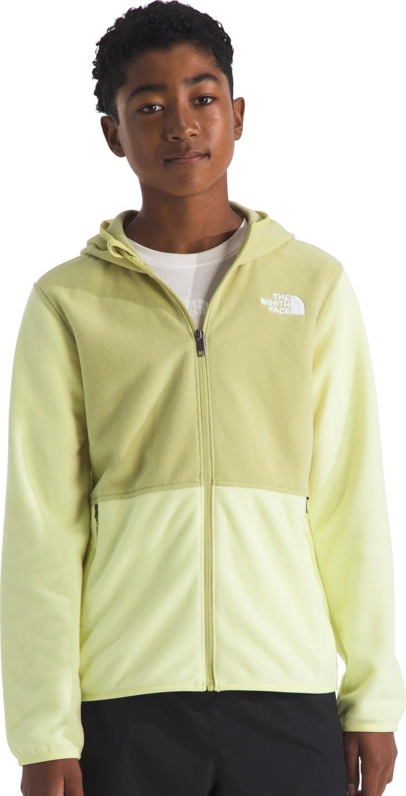 Glacier Full Zip Hoodie - Teen - lemon mist / pear 1