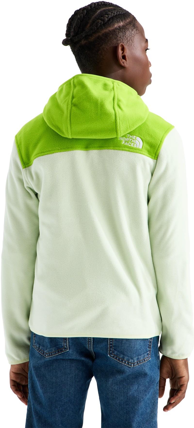 Glacier Full Zip Hoodie - Teen - sport moss / calcified lime 1