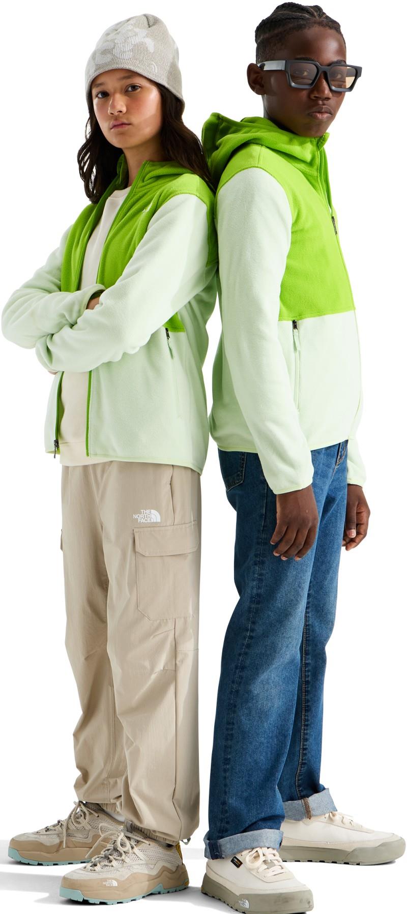 Glacier Full Zip Hoodie - Teen - sport moss / calcified lime 1