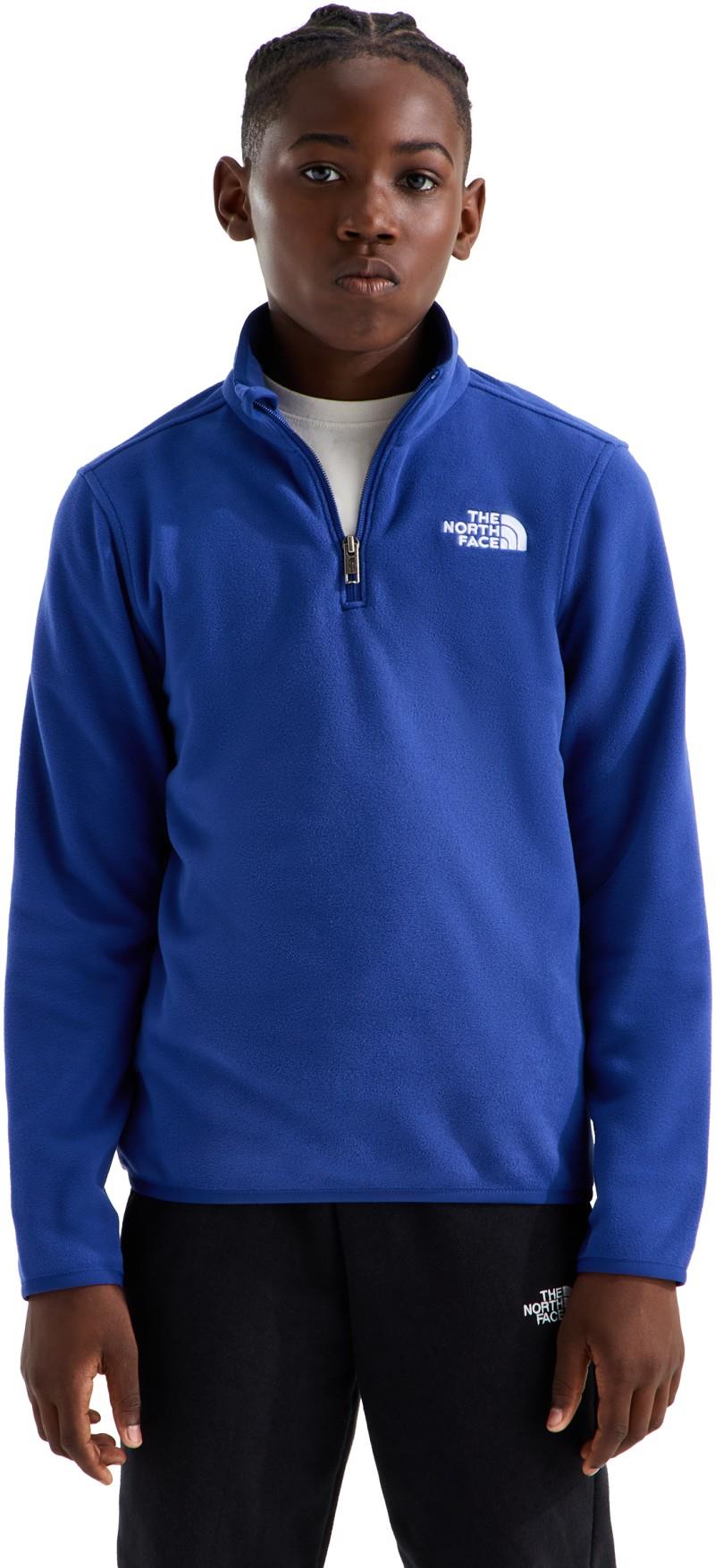 Glacier Quarter Zip Pullover - Teen - bold blue 1