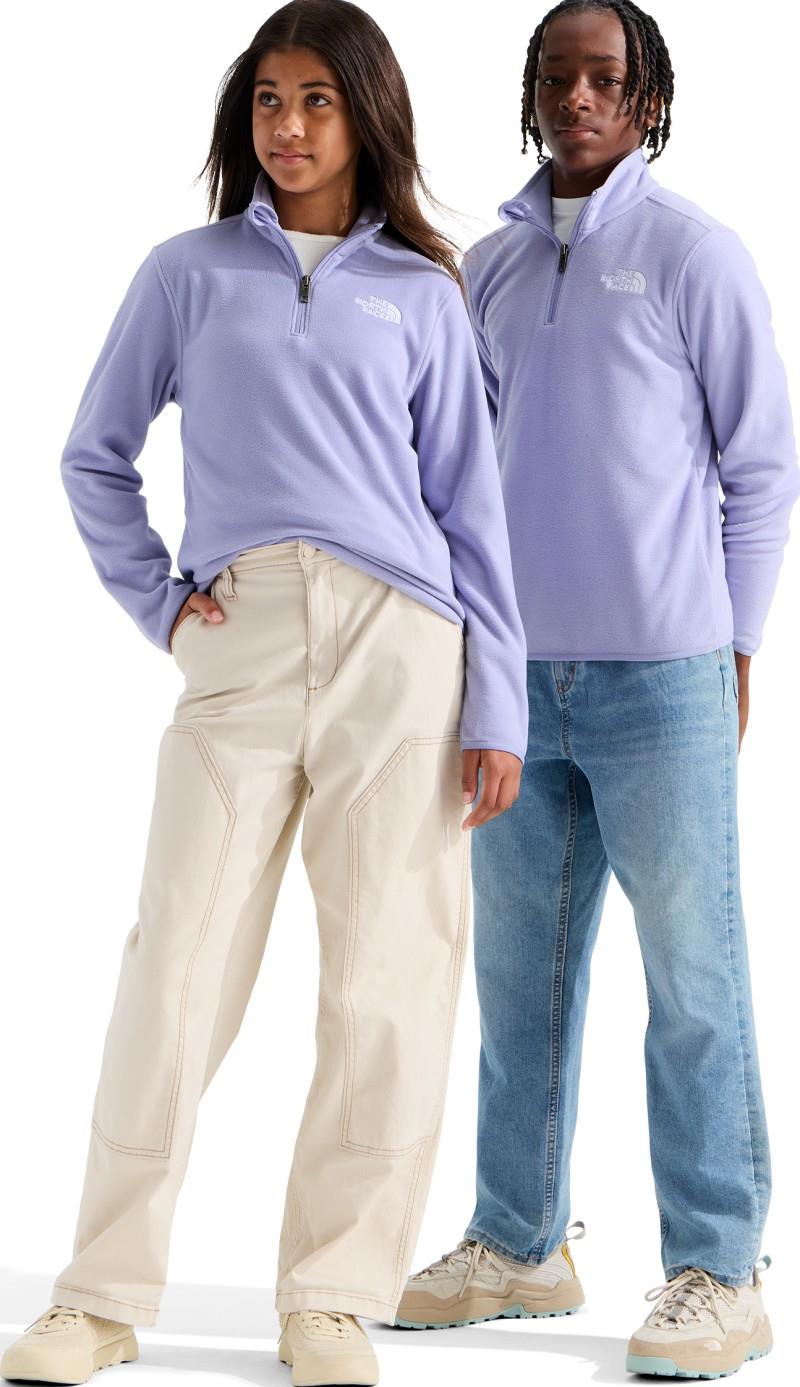 Glacier Quarter Zip Pullover - Teen - pale plum 1
