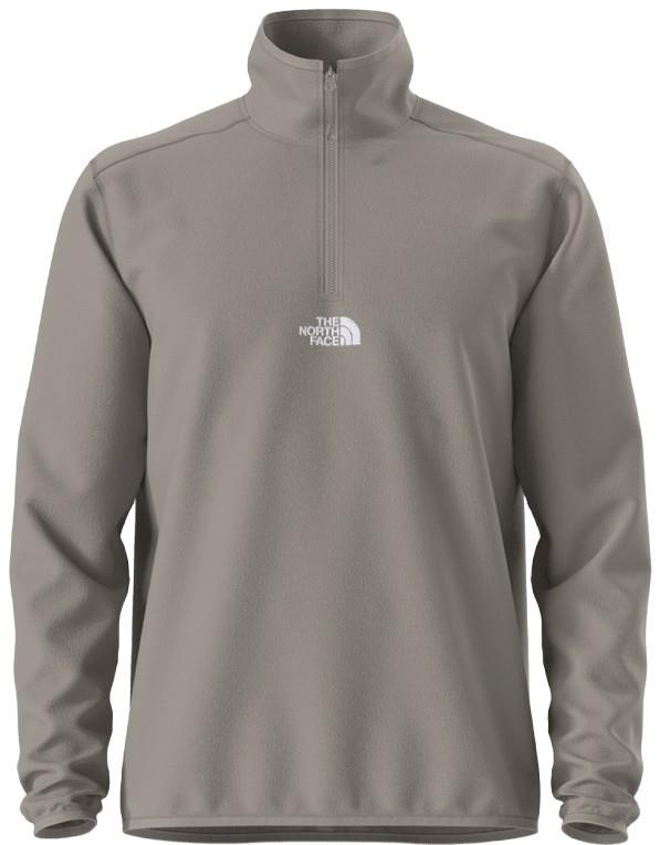 Glacier Quarter Zip - Embroidered Logo - Mens - stone slab 1