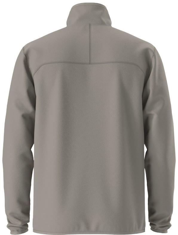 Glacier Quarter Zip - Embroidered Logo - Mens - stone slab 1