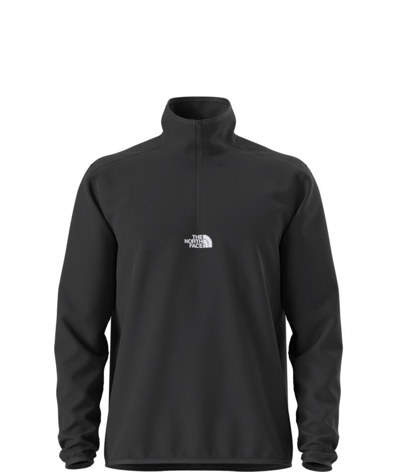 Glacier Quarter Zip - Embroidered Logo - Mens - tnf black 1