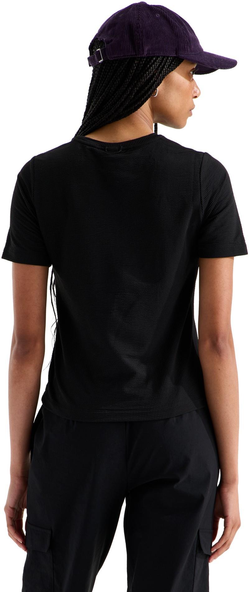 Golden Ridge Ribbed SS - Womens - tnf black 1