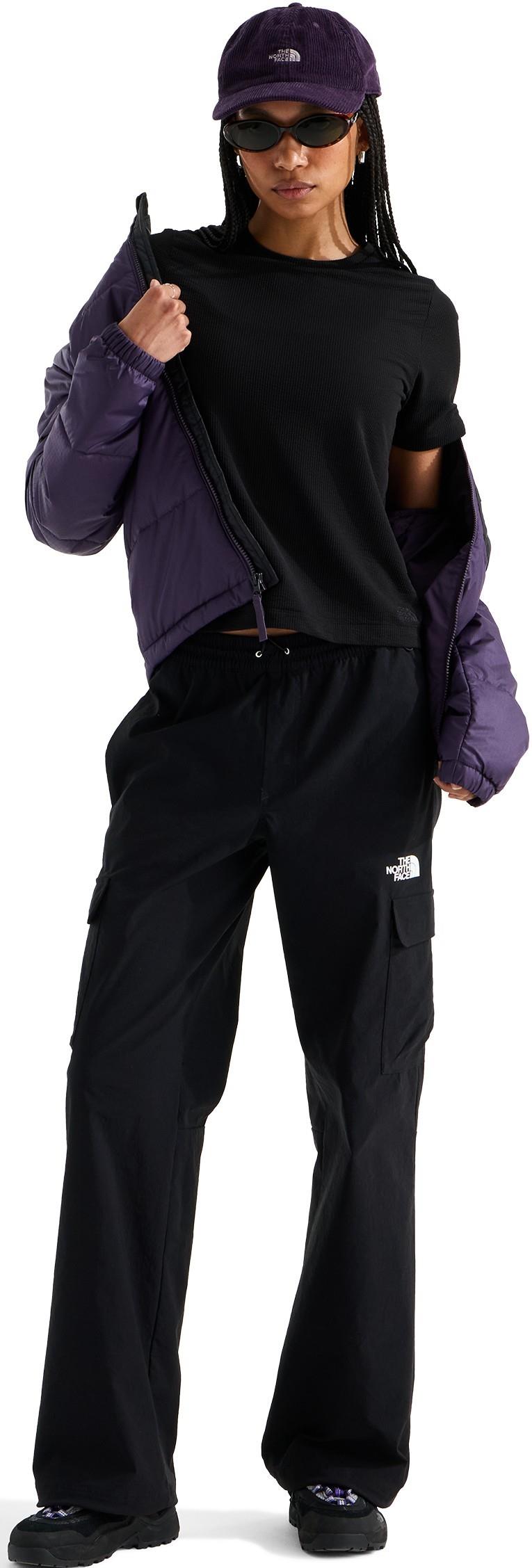 Golden Ridge Ribbed SS - Womens - tnf black 1