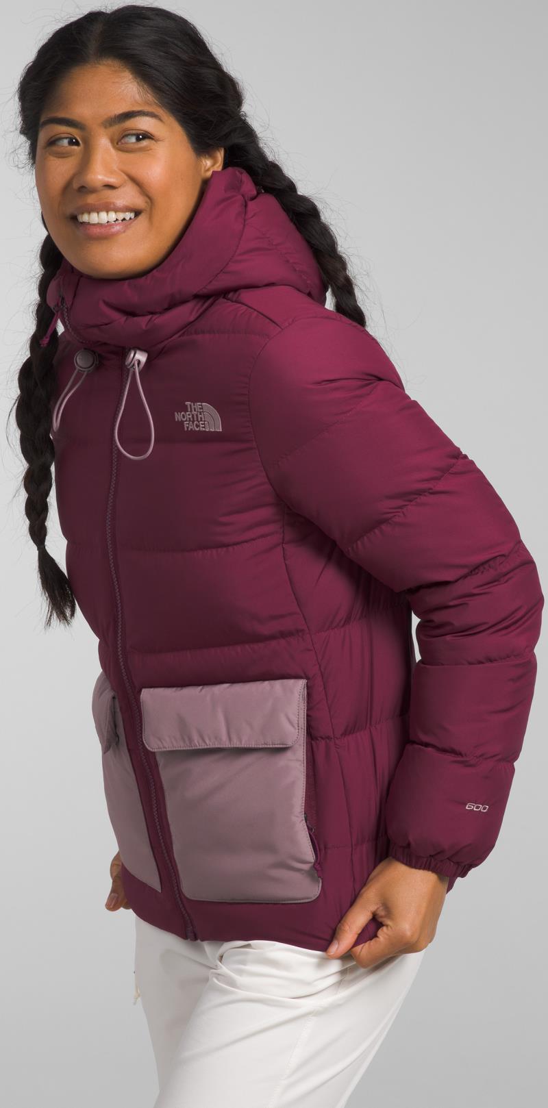 Gotham Jacket - Womens - Boysenberry / Fawn Grey 3