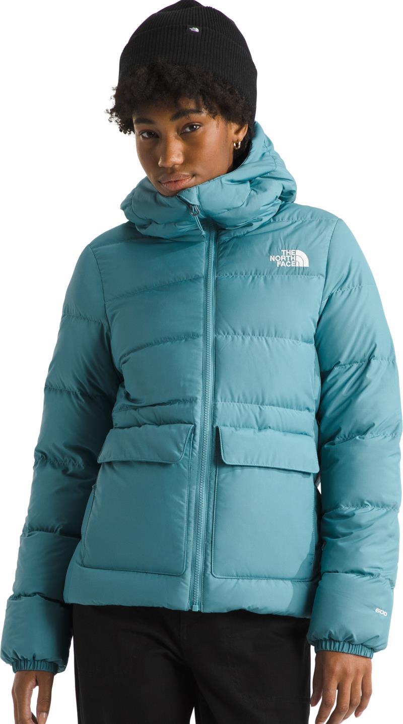 Gotham Jacket - Womens - algae blue 1