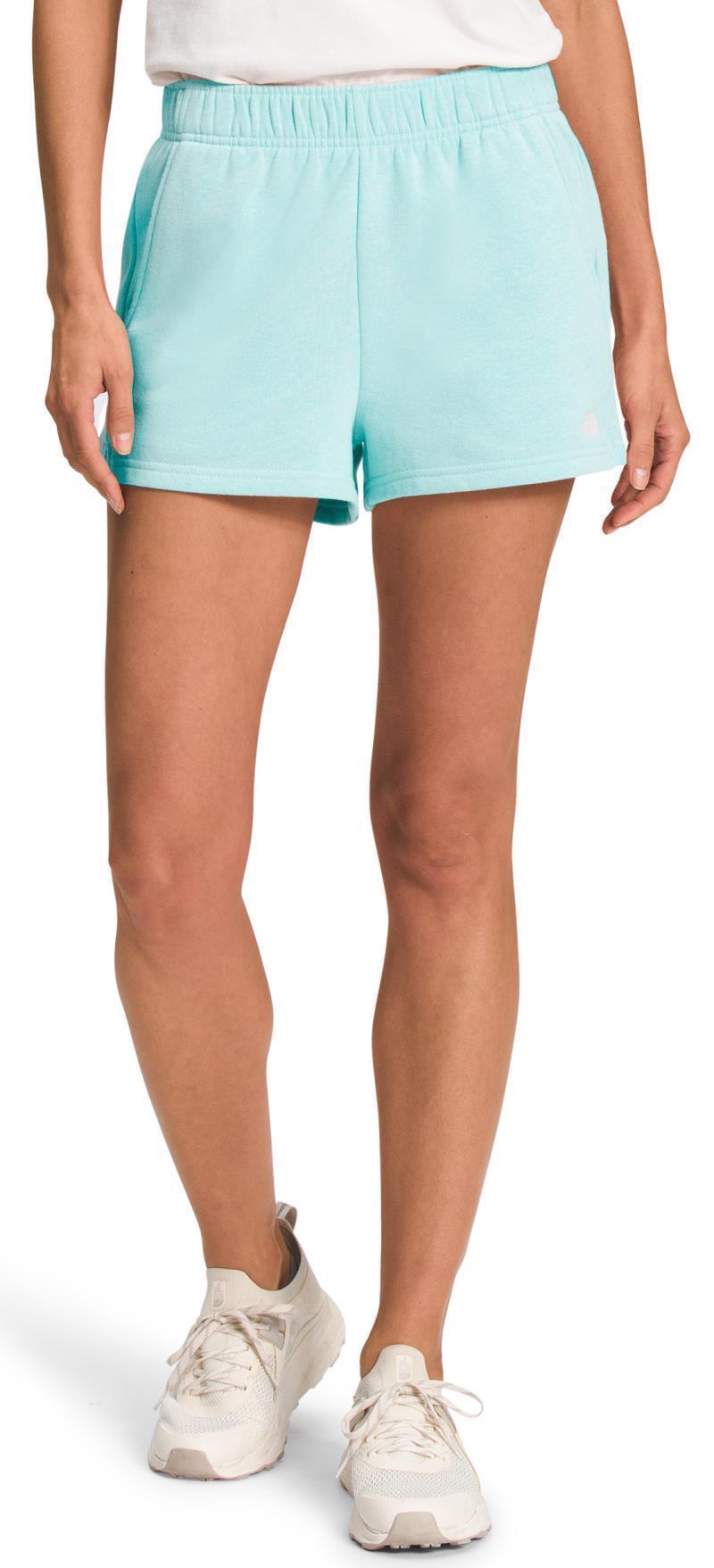 Half Dome Fleece Shorts, Reg - Womens - Skylight Blue / TNF White 1