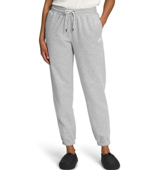 Half Dome Fleece SweatPants - Womens - TNF Light Grey Heather / TNF White 1