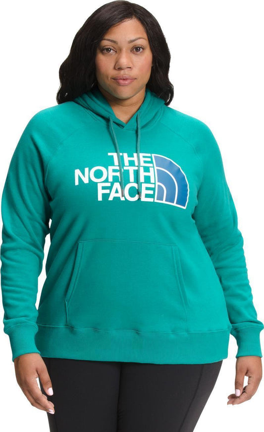 Half Dome Pullover Hoodie, Plus - Womens - porcelain green 1