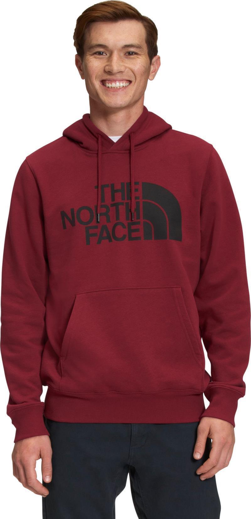 Half Dome Pullover Hoodie - Mens - Cordovan / TNF Black 1