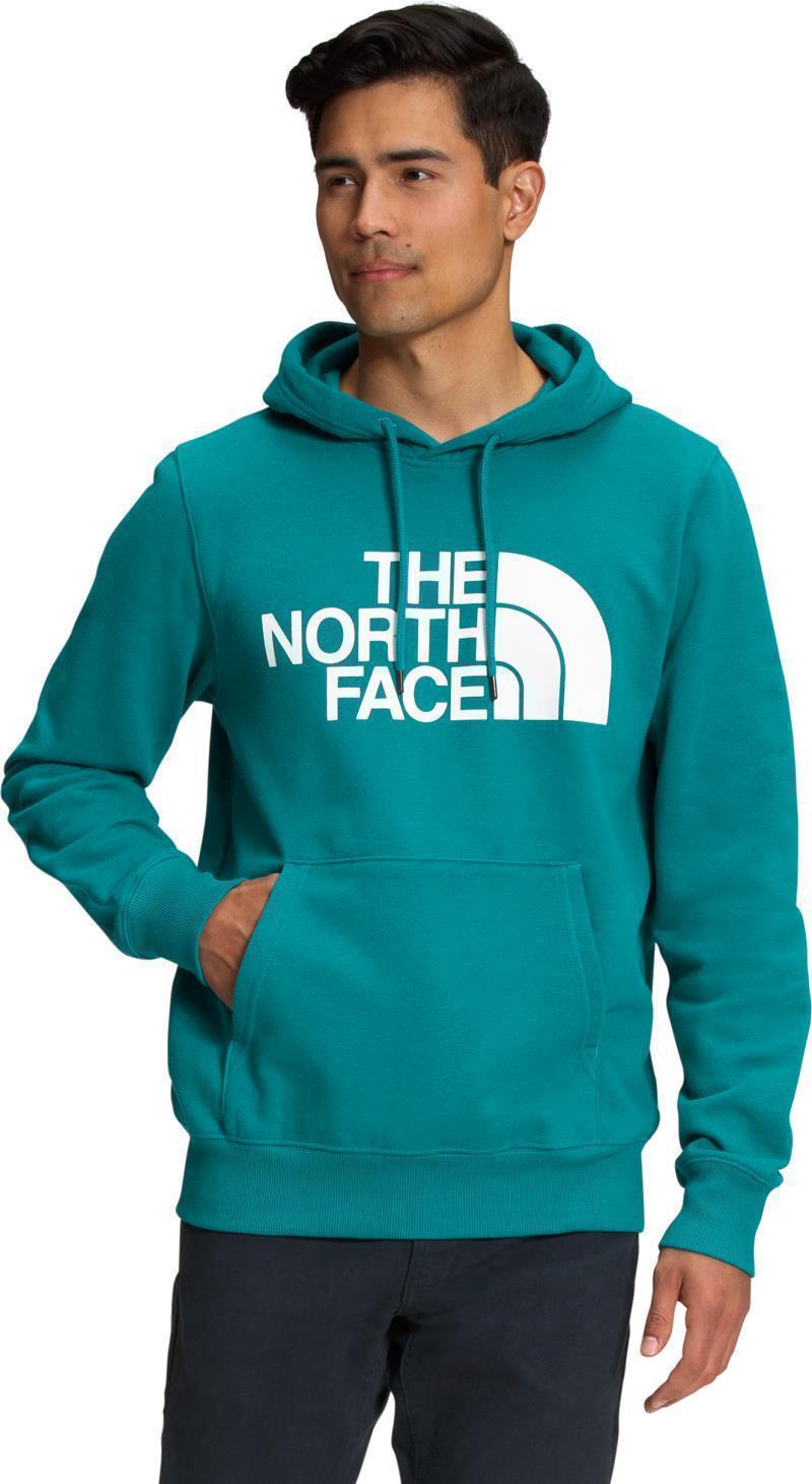 Half Dome Pullover Hoodie - Mens - Harbor Blue / TNF White 1