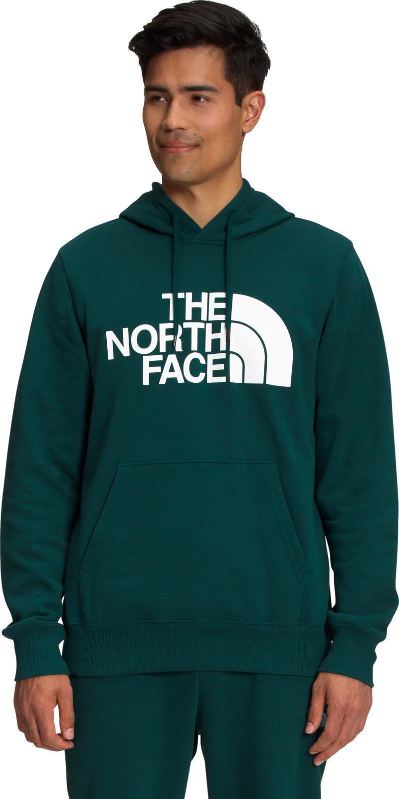 Half Dome Pullover Hoodie - Mens - Ponderosa Green / TNF White 1