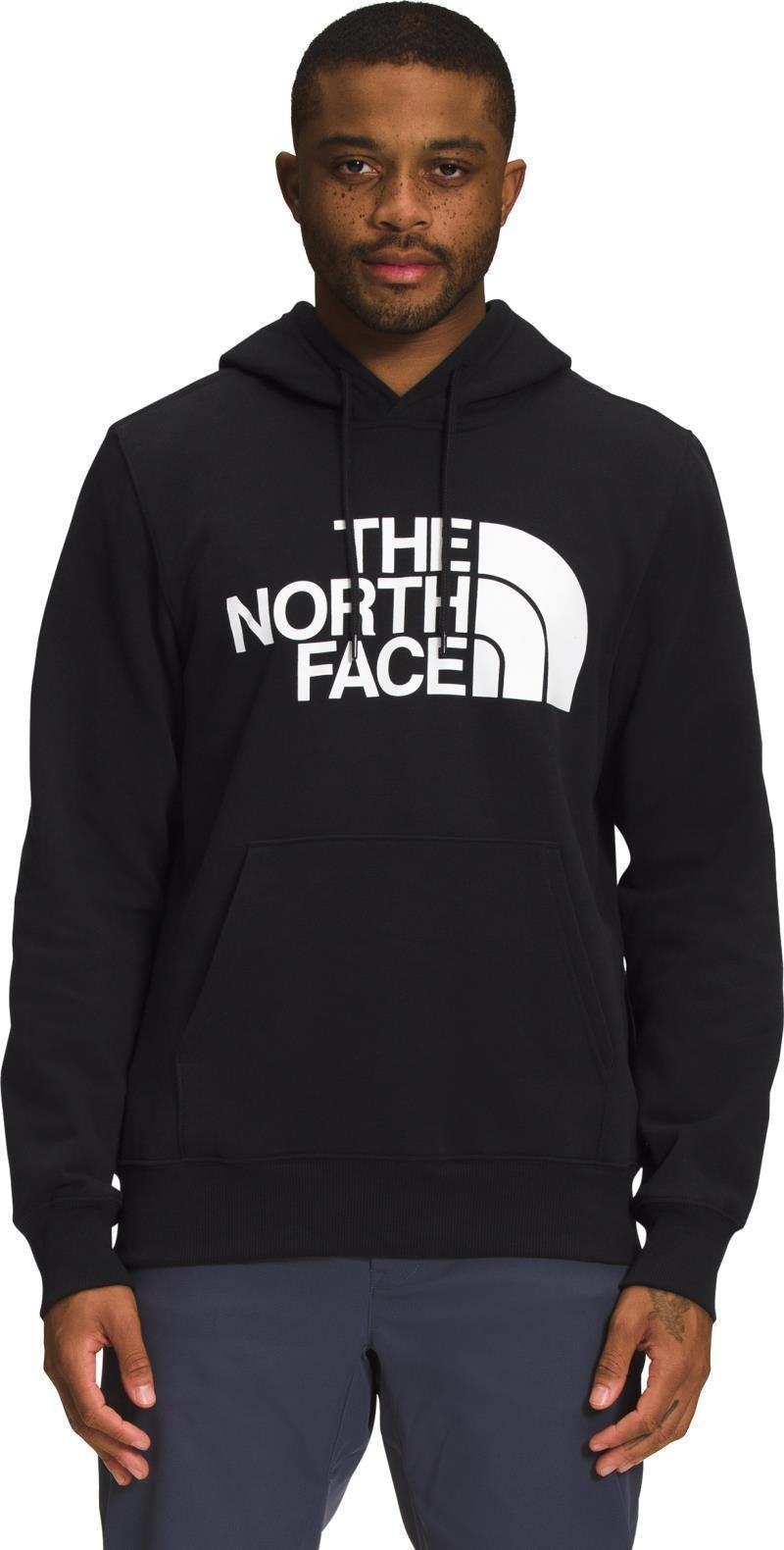 Half Dome Pullover Hoodie - Mens - tnf black / tnf white 1