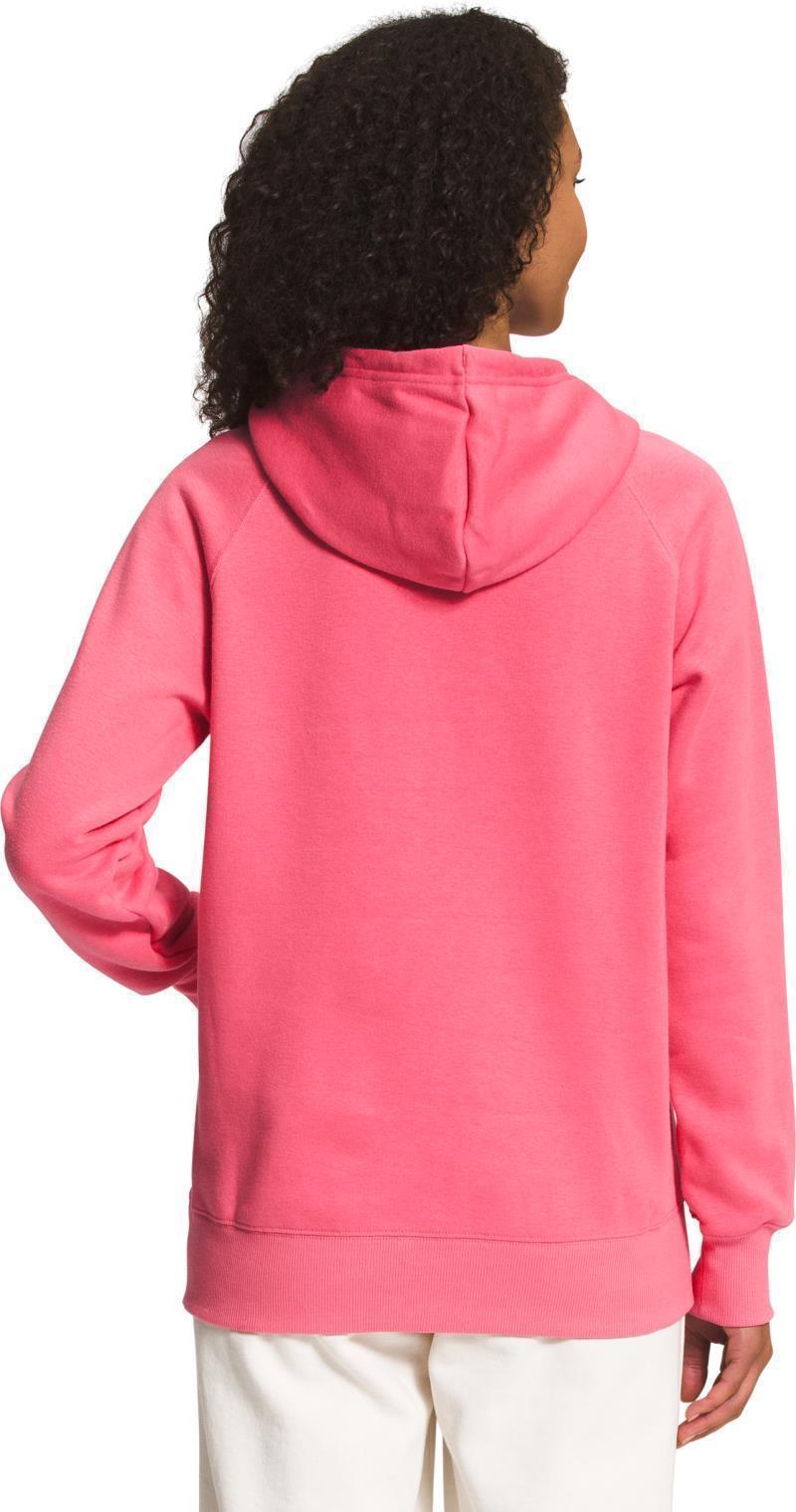 Half Dome Pullover Hoodie - Womens - Cosmo Pink / TNF White 2