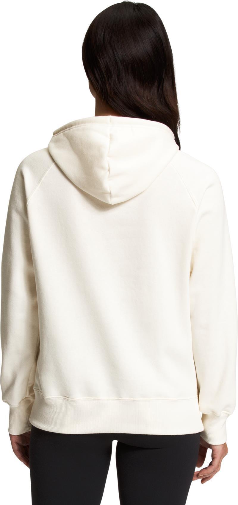 Half Dome Pullover Hoodie - Womens - Gardenia White / TNF White 2