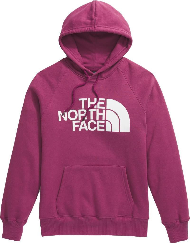 Half Dome Pullover Hoodie - Womens - cyber berry / tnf white 1