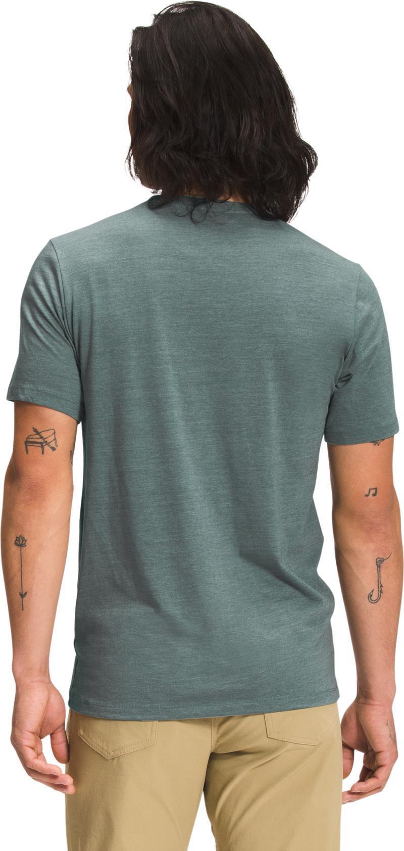 Half Dome Tri-Blend SS Tee - Mens - Balsam Green Light Heather 2