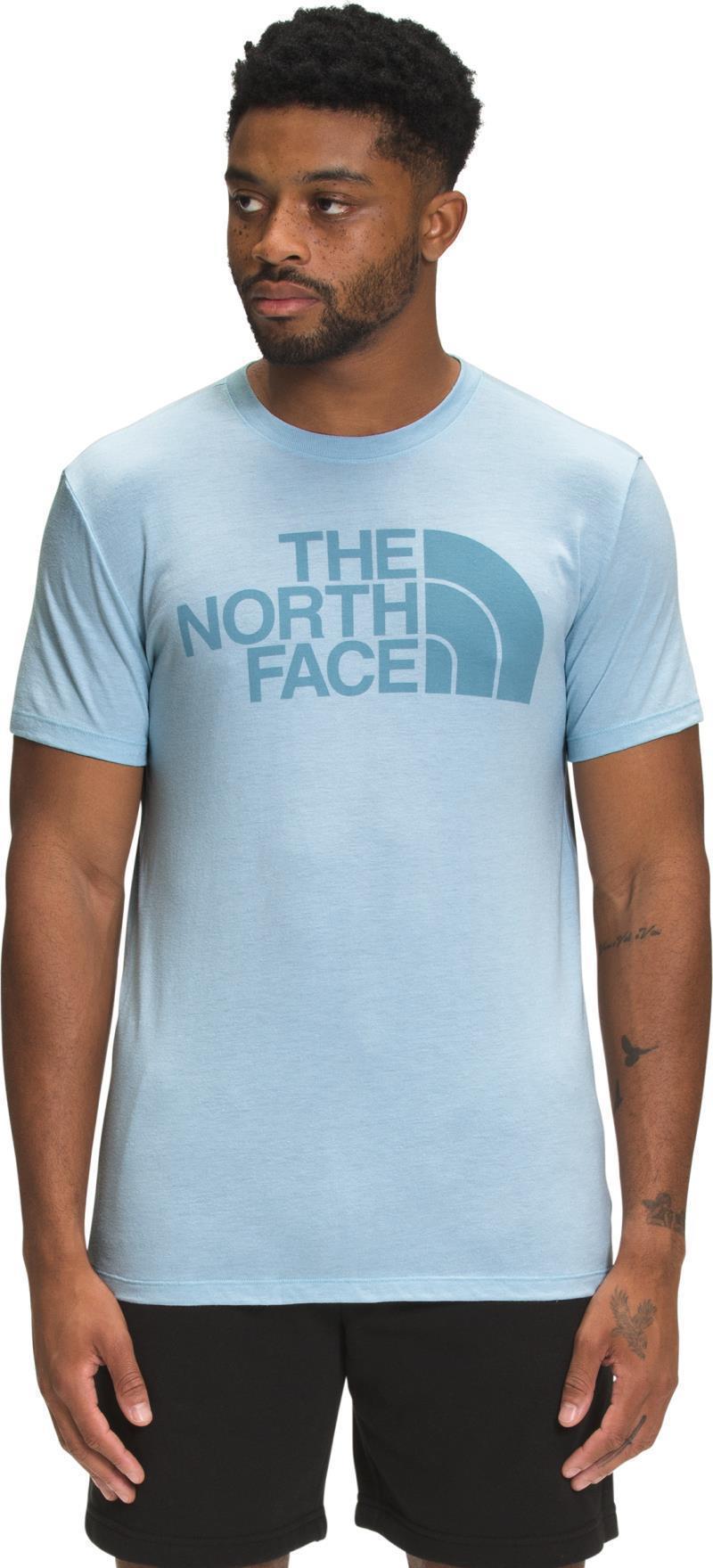 Half Dome Tri-Blend SS Tee - Mens - Beta Blue Heather 1
