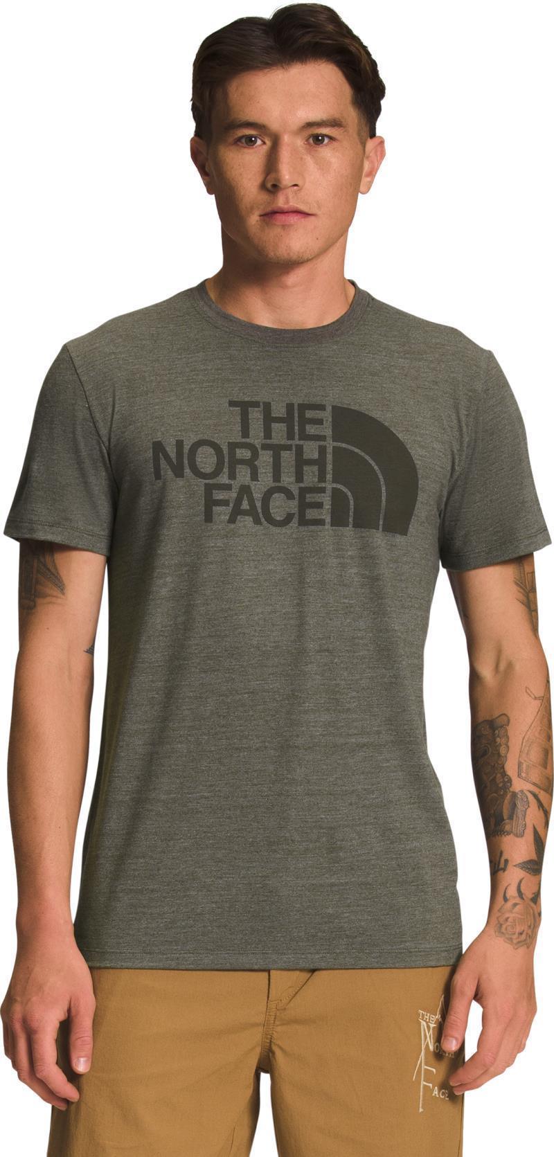 Half Dome Tri-Blend SS Tee - Mens - New Taupe Green Heather 1