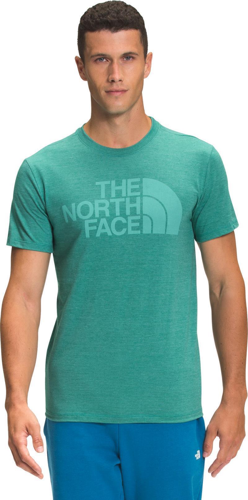 Half Dome Tri-Blend SS Tee - Mens - Porcelain Green Heather 1