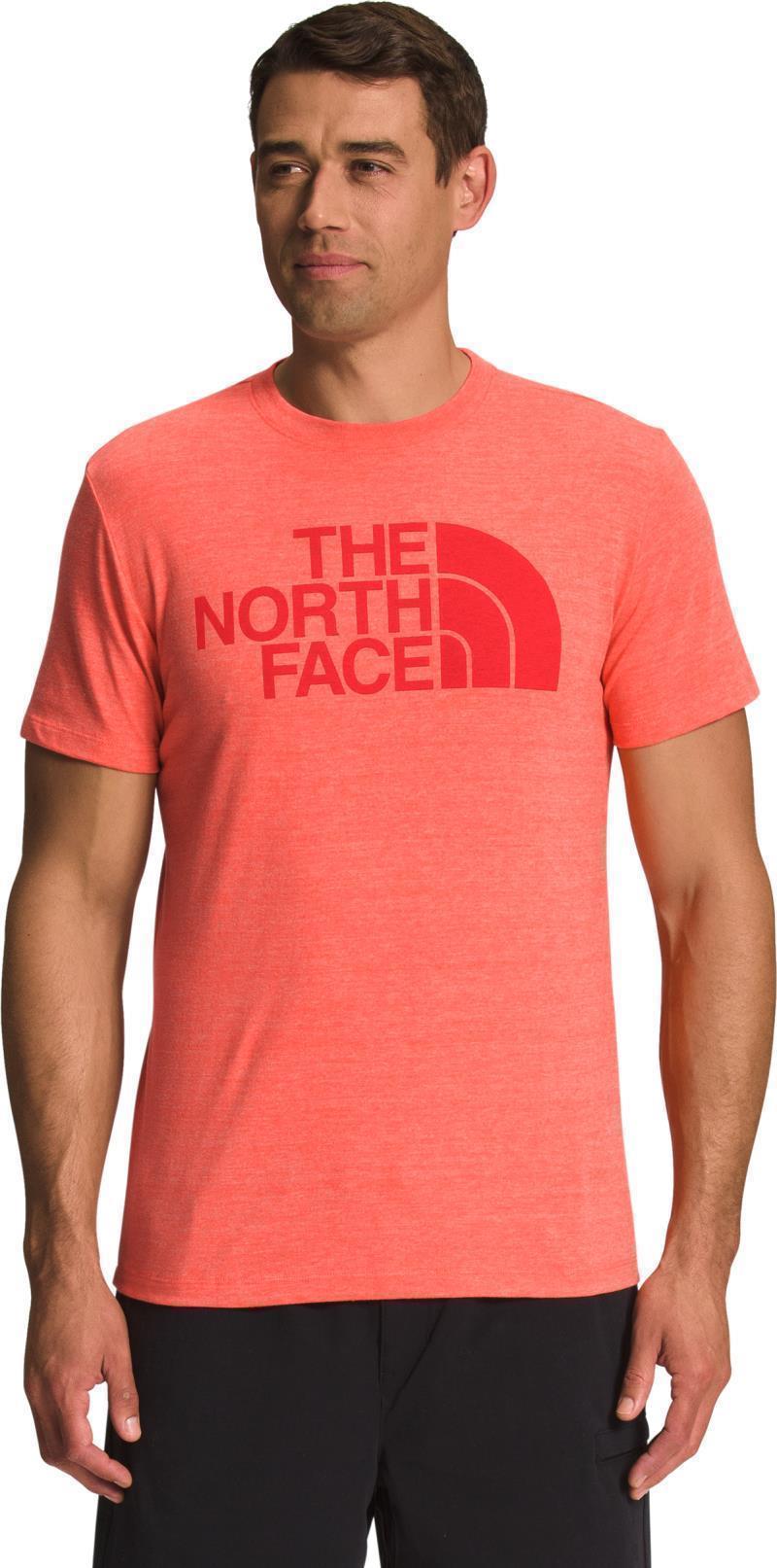 Half Dome Tri-Blend SS Tee - Mens - Retro Orange Heather 1