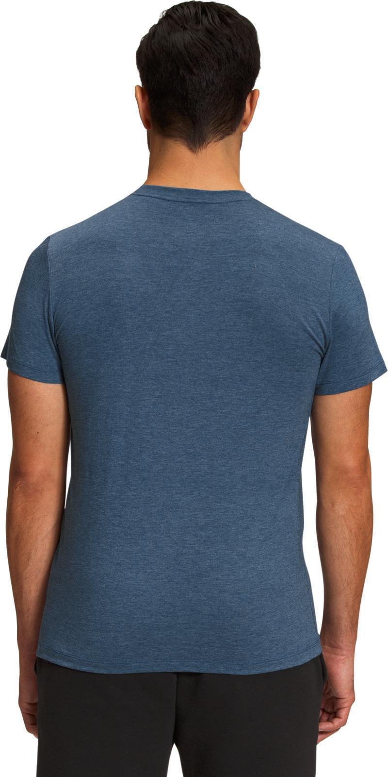 Half Dome Tri-Blend SS Tee - Mens - Shady Blue Heather / Shady Blue 2