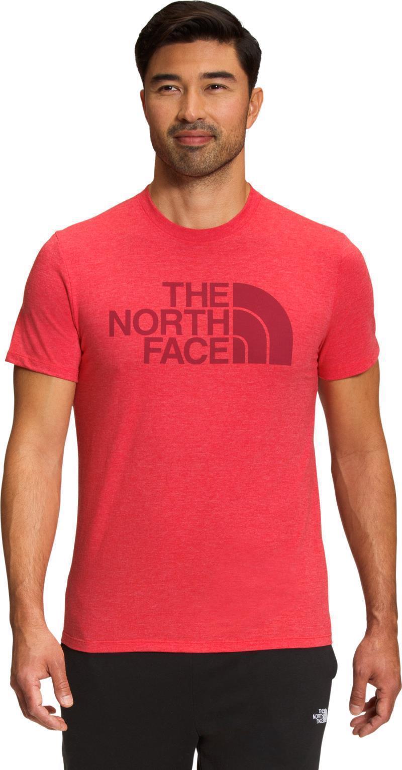 Half Dome Tri-Blend SS Tee - Mens - TNF Red Heather 1
