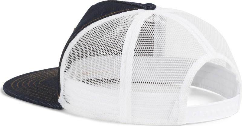 Half Dome Trucker - denim / leather patch 1
