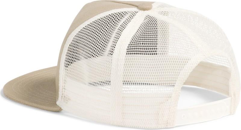 Half Dome Trucker - dune beige / leather patch 1