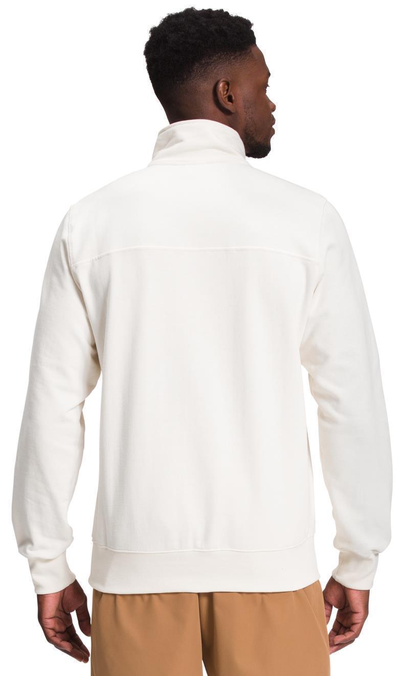 Heritage Patch 1/4 Zip - Mens - Gardenia White 2